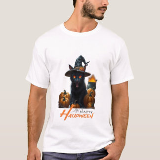 Halloween Katt T Shirt