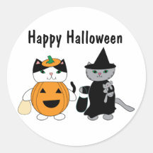 Halloween-katter i Costumes