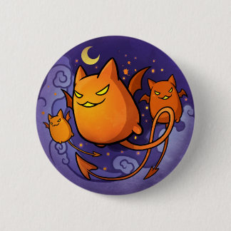 Halloween katter knapp