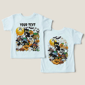 Halloween Katter Rolig Party T Shirt