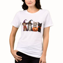 Halloween Katter T-Shirt