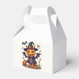 Halloween-kattfält för favoriter presentaskar