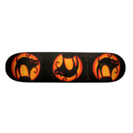 Halloween kattSkateboard Mini Skateboard Bräda 18,7 Cm