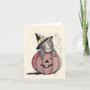 Halloween Kattunge-kort Kort