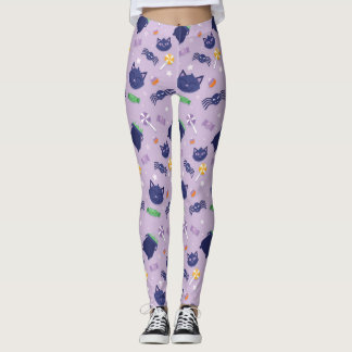 Halloween Kattunge Leggings