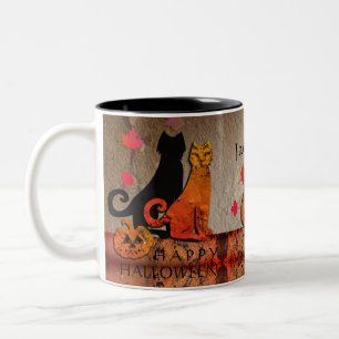 Halloween Kattunge Mugg