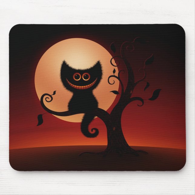 Halloween kattunge musmatta (Framsidan)