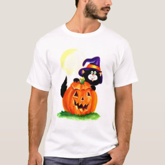 Halloween kattunge t-shirt