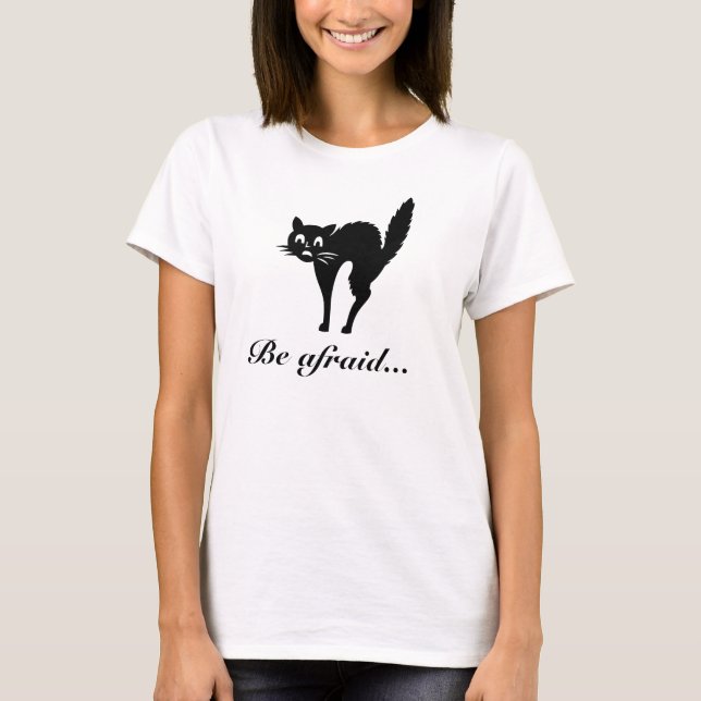 Halloween kattunge tee (Framsida)