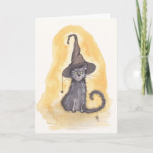 Halloween Kattunge Witch