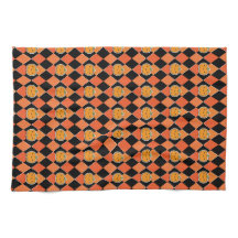 Halloween Kawaii Jack-o-lantern Argyle