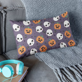 Halloween Kawaii Mönster Lumbarkudde