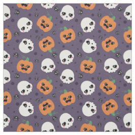 Halloween Kawaii Mönster Tyg
