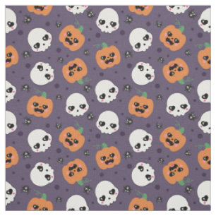 Halloween Kawaii Mönster Tyg