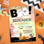 Halloween Kids Costume 1st Birthday Party Inbjudningar<br><div class="desc">Halloween Kids Costume 1:a födelsedagsbjudan</div>