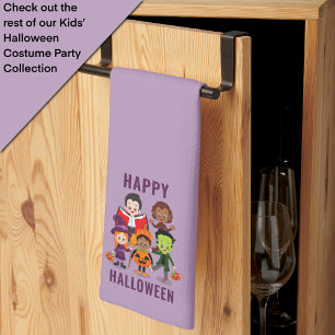 Halloween Kids' Cute Costume Party Kökshandduk