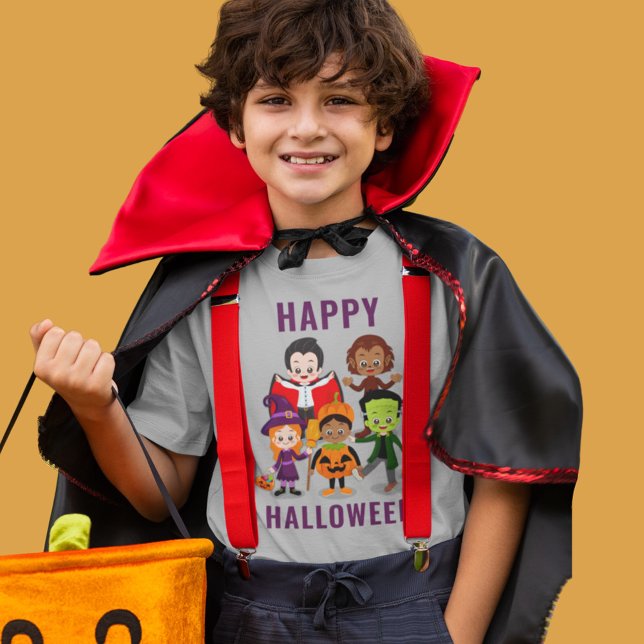 Halloween Kids' Cute Costume Party T Shirt (Skapare uppladdad)