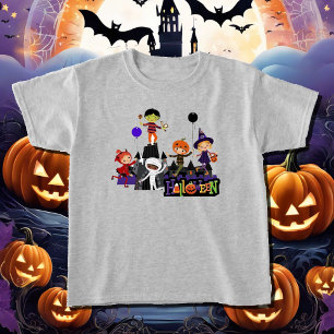 Halloween Kids in Costume Child's T Shirt