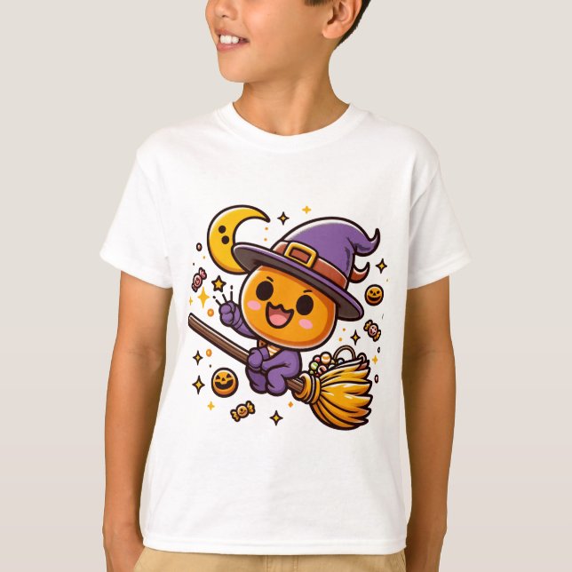 Halloween Kids T-shirt (Framsida)