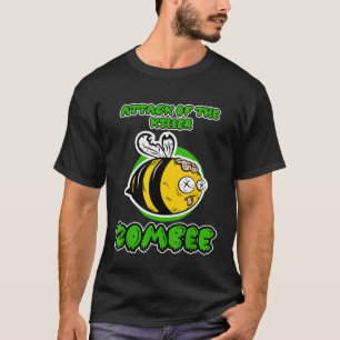 Halloween Killer Zombee Shirt för biodlare Zombie T