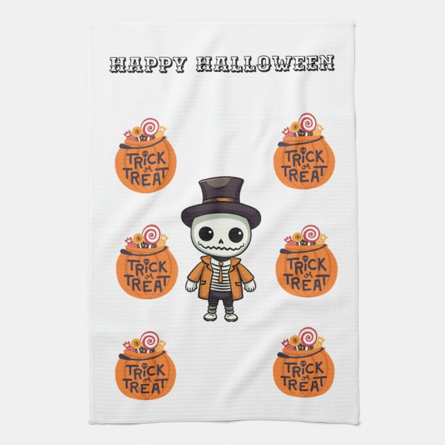 Halloween Kitchen Tea Towel Kökshandduk (Vertikal)