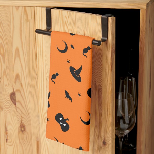 Halloween Kitchen Towel Kökshandduk (Thirds Fold)
