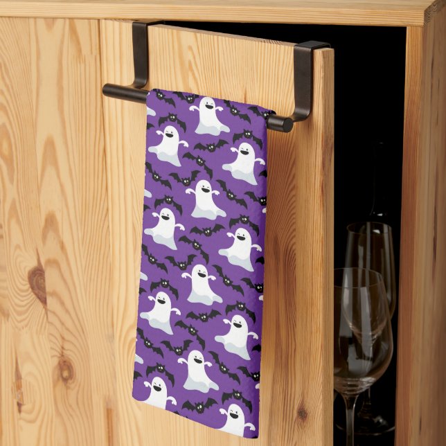 Halloween Kitchen Towel Kökshandduk (Thirds Fold)
