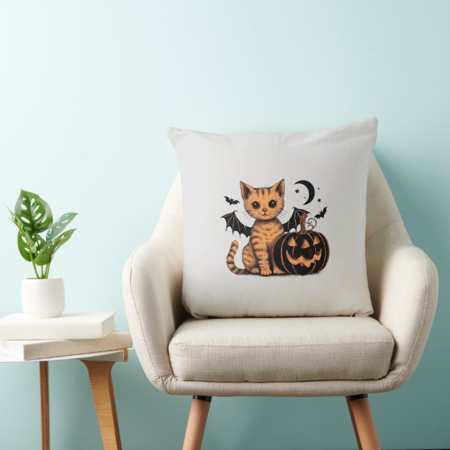 Halloween Kittel Kudde (Stol)