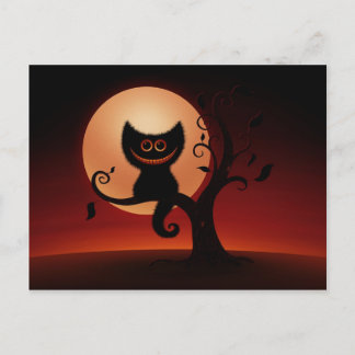 Halloween Kitten Vykort