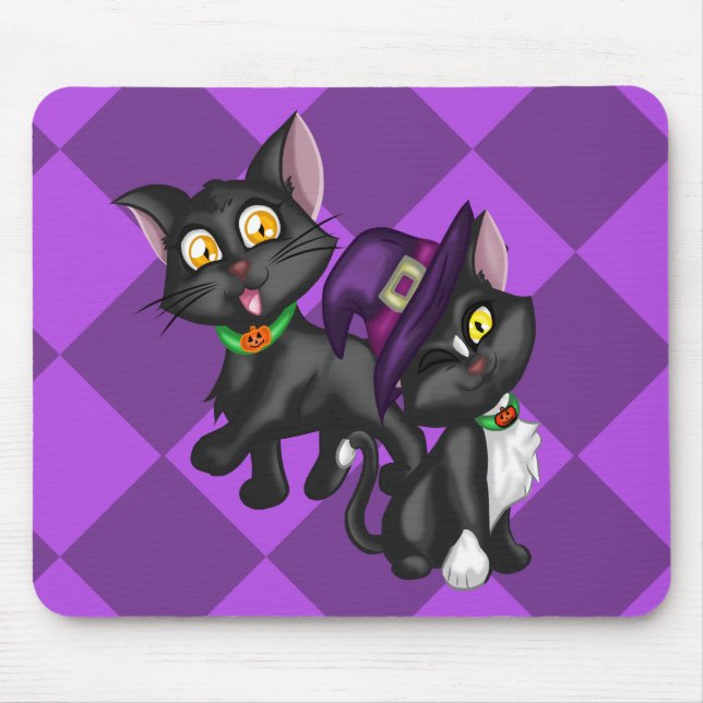 Halloween Kittens Musmatta (Framsidan)