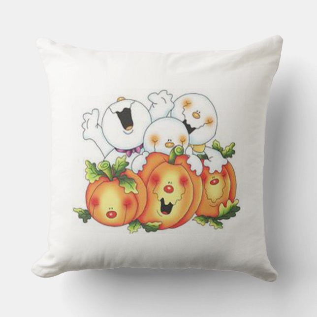 Halloween Klass A Cotton Dekorativ kudde 20 x 20 (Framsida)