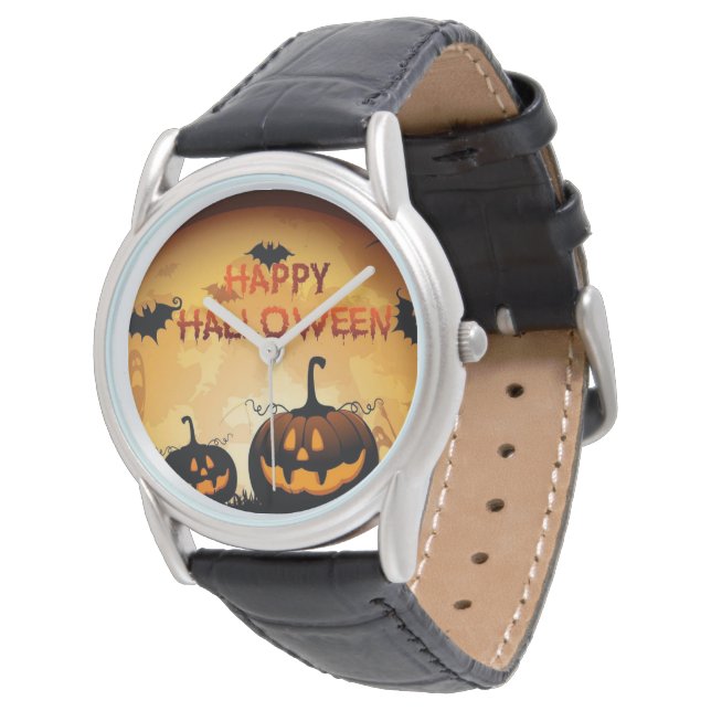 Halloween-klocka Armbandsur (Vinklad)