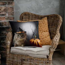 Halloween-klump med Pumpkin Dekorativ kudde