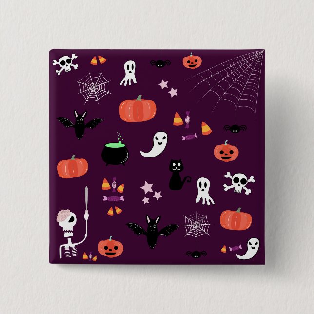 Halloween Knapp (Framsida)