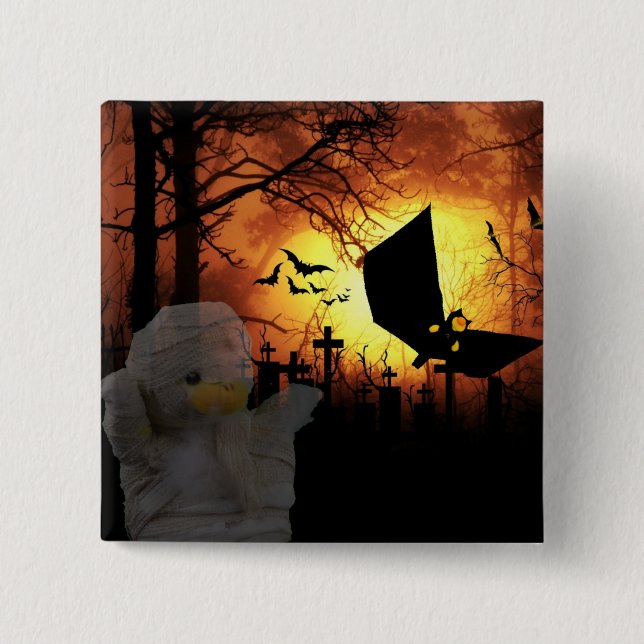 Halloween  knapp (Framsida)