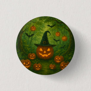 Halloween-knapp som matchar naturen knapp