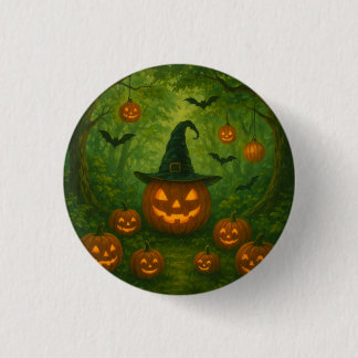 Halloween-knapp som matchar naturen knapp