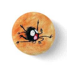 Halloween-knapp! Sprid lille Spider!