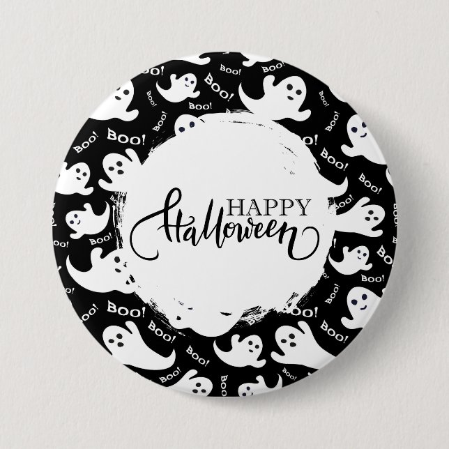 Halloween-knappnål Knapp (Framsida)