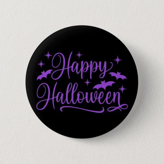 Halloween-knappnål Knapp (Framsida)