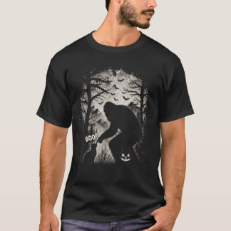 Halloween Knuff Sasquatch Katt Pumpa Rolig T Shirt