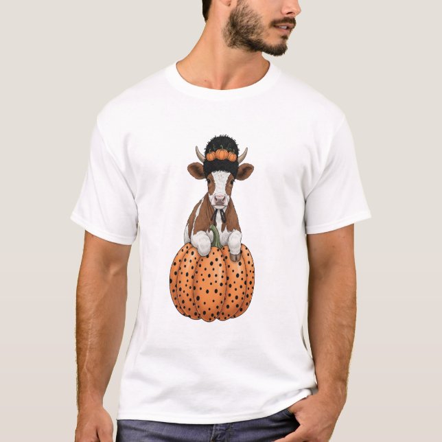 Halloween Ko 2 T Shirt (Framsida)