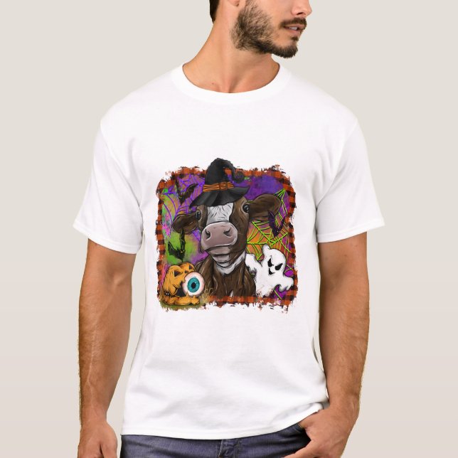 Halloween Ko T Shirt (Framsida)