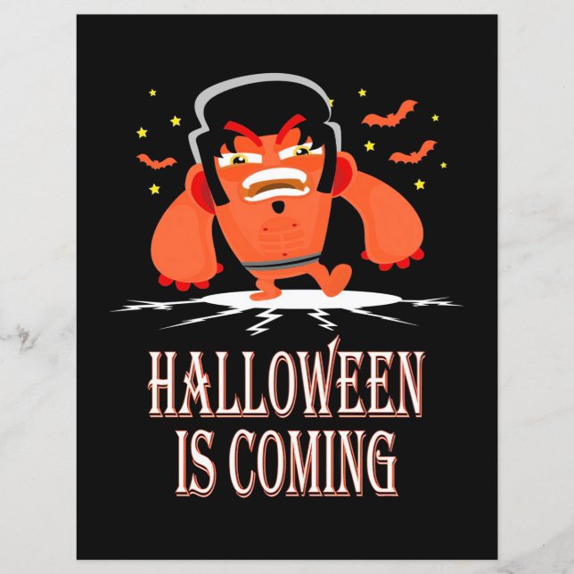 Halloween kommer (Framsida)
