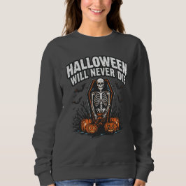 Halloween kommer aldrig att dö - Spooky Horror-des T Shirt