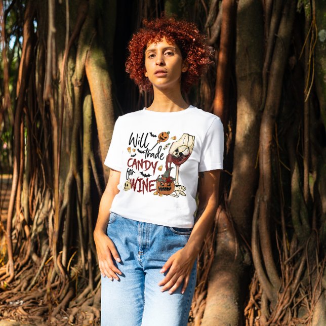 HALLOWEEN KOMMER ATT VARA HANDELSKREV FÖR VIN | VI T SHIRT (Skapare uppladdad)