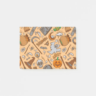 Halloween kommer post-it block