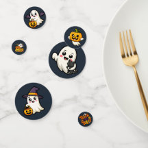 Halloween-konfetti för trick or treat-bordet