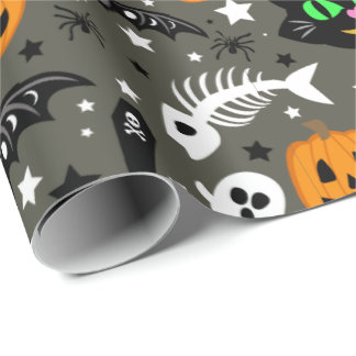Halloween-konfetti-svällning Papprare Presentpapper
