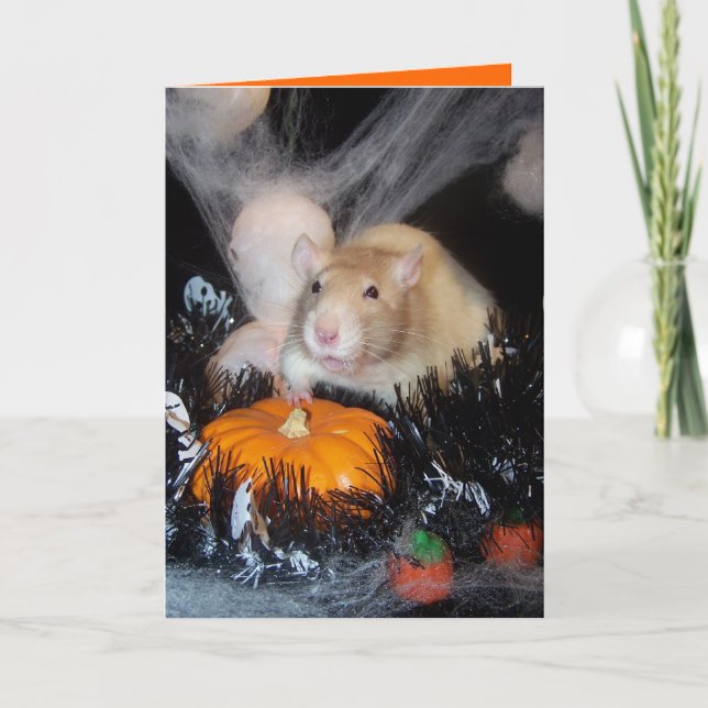 Halloween kort (Framsida)